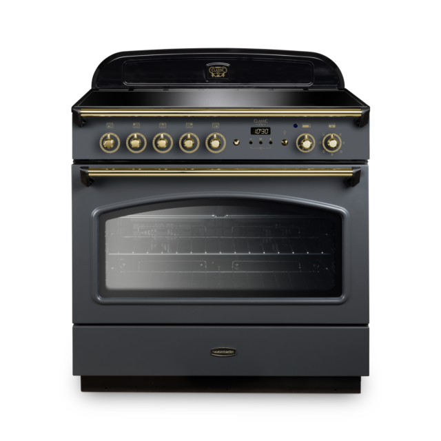 Rangemaster CLAS90FXEISL/B 131790 CLASSIC FX 90 IND SLATE/BRS GB/IE