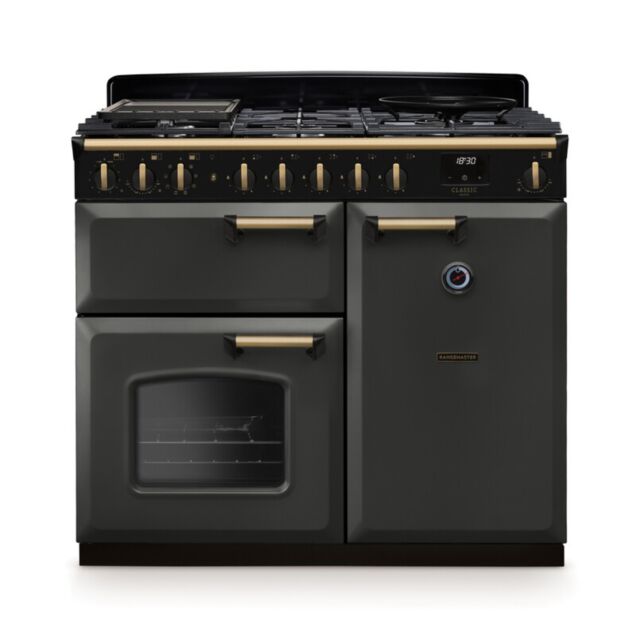 Rangemaster CLDL100DFPSLT/AB1 18297 CLASSIC DLX 100 DF SLTE AB GB/IE