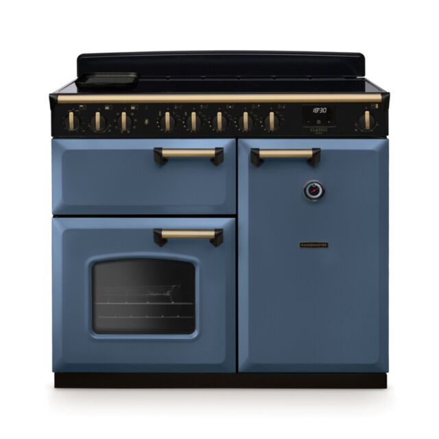 Rangemaster CLDL100EIPSTB/AB1 18313 CLASSIC DLX 100 EI STN BL AB GB/IE