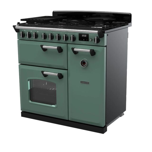 Rangemaster CLDL90DFPMGR/CM1 14539 CLASSIC DLX 90 DF MNRL GRN CM GB/IE