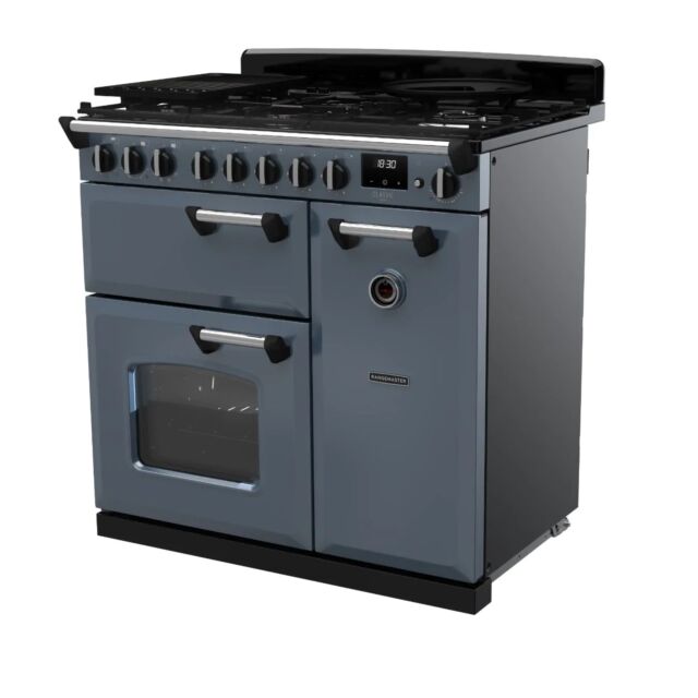 Rangemaster CLDL90DFPSTB/CM1 14540 CLASSIC DLX 90 DF STN BL CM GB/IE