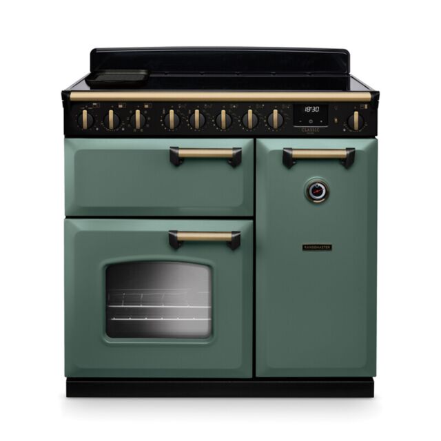 Rangemaster CLDL90EIPMGR/AB1 18278 CLASSIC DLX 90 EI MNRL GRN AB GB/IE
