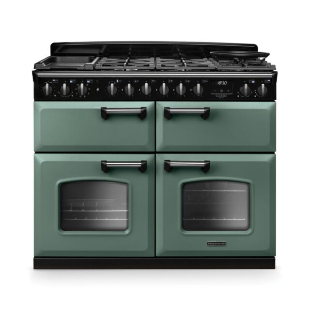 Rangemaster CLDLB110DFPMGR/CM1 14877 CLASSIC DLX BC 110 DF MNRL GRN CM GB/IE