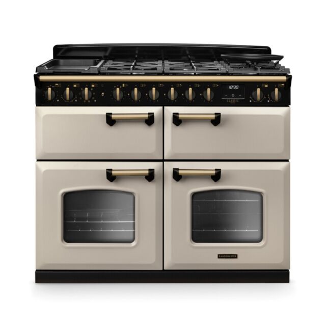 Rangemaster CLDLB110DFPPCR/AB1 18368 CLASSIC DLX BC 110 DF PL CRM AB GB/IE