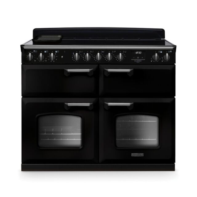 Rangemaster CLDLB110EIPGBL/CM1 14925 CLASSIC DLX BC 110 EI GLSS BLCK CM GB/IE