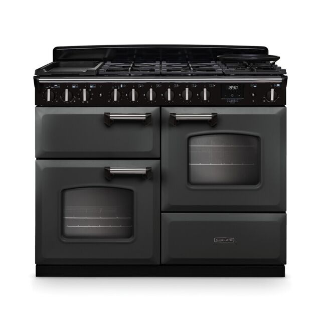 Rangemaster CLDLO110DFPCBL/CM1 14707 CLASSIC DLX OC 110 DF CHRCL BLCK CM GB/IE
