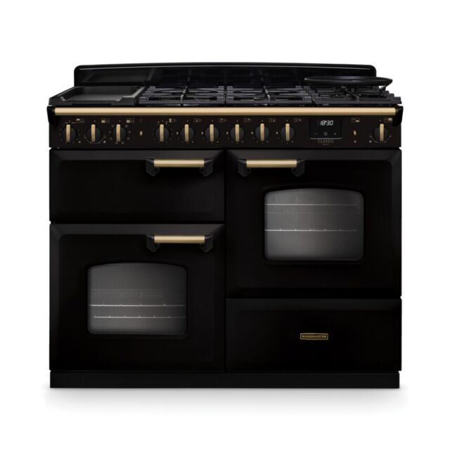 Rangemaster CLDLO110DFPGBL/AB1 18323 CLASSIC DLX OC 110 DF GLSS BLCK AB GB/IE