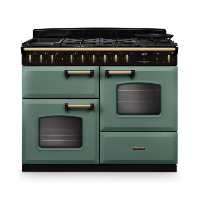 Rangemaster CLDLO110DFPMGR/AB1 18326 CLASSIC DLX OC 110 DF MNRL GRN AB GB/IE