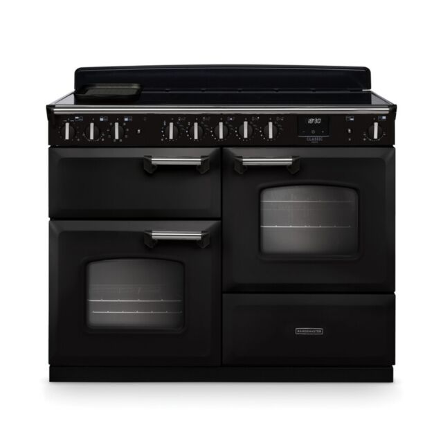 Rangemaster CLDLO110EIPCBL/CM1 14758 CLASSIC DLX OC 110 EI CHRCL BLCK CM GB/IE