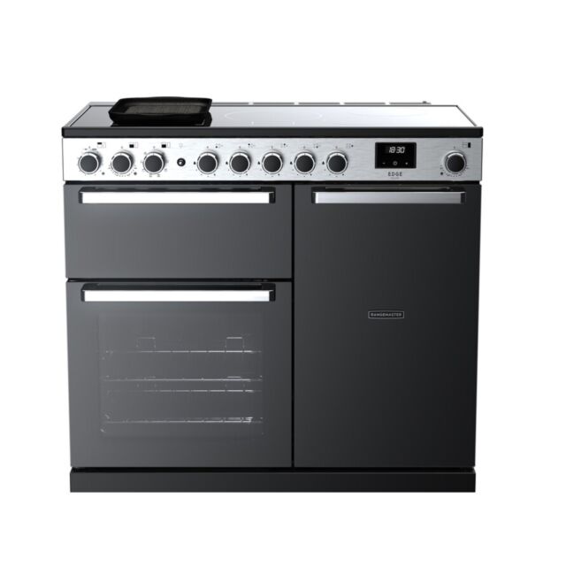 Rangemaster EDDL100EIGBLK/CM1 15812 EDGE DLX 100 EI BLCK GLS CM GB/IE