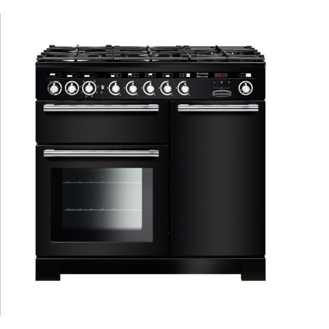 Rangemaster EDL100DFFBL/C 117220 ENCORE DL 100 DF BLACK CHROME TRIM