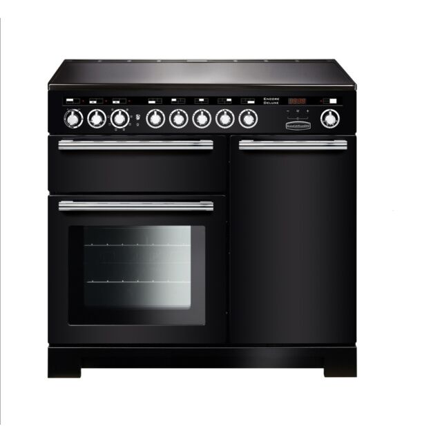 Rangemaster EDL100EIBL/C 117340 ENCORE DL 100 IND. BLACK CHROME TRIM