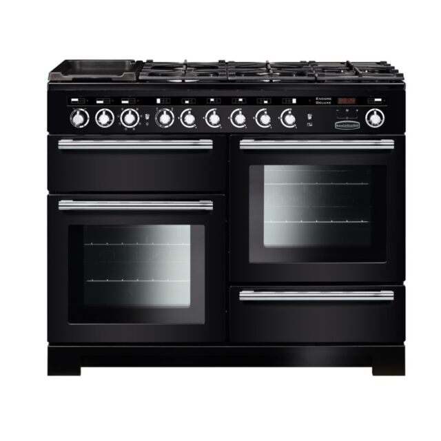 Rangemaster EDL110DFFBL/C 117260 ENCORE DL 110 DF BLACK CHROME TRIM