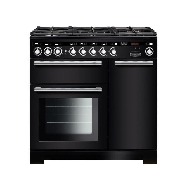 Rangemaster EDL90DFFBL/C 117180 ENCORE DL 90 DF BLACK CHROME TRIM