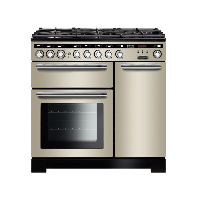 Rangemaster EDL90DFFIV/C 117200 ENCORE DL 90 DF IVORY CHROME TRIM