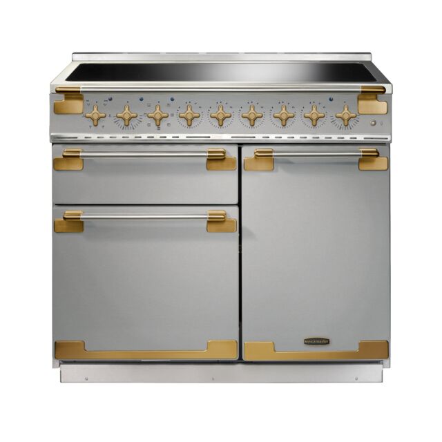 Rangemaster ELS100EISS/AB 135390 ELISE 100 IND. ST/STEEL ANTIQUE BRASS