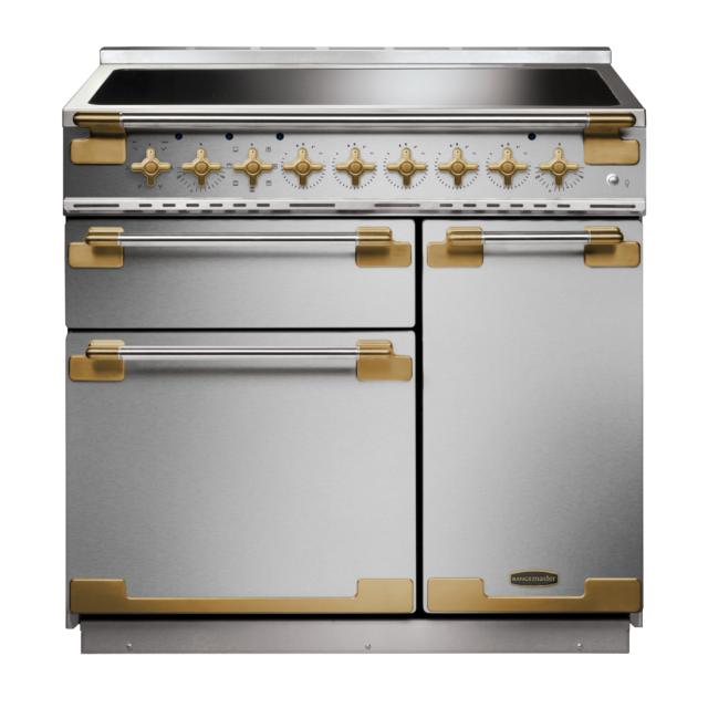 Rangemaster ELS90EISS/BE 136410 ELISE 90 IND. ST/STEEL BLACK ANTIQUE GB/IE