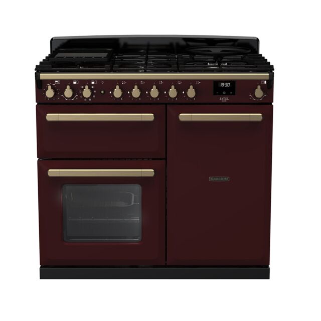 Rangemaster ESDL100DFPBOR/AB1 18077 ESTEL DLX 100 DF BRDUX AB GB/IE