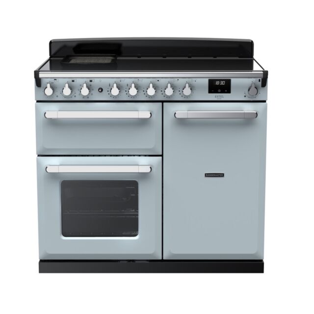 Rangemaster ESDL100EIPMSB/CM1 Estel Deluxe 100Cm Induction Cooker - Misty Blue