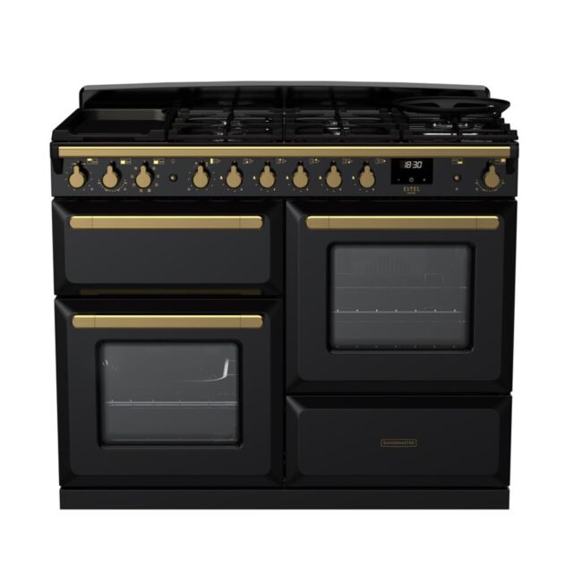 Rangemaster ESDLO110DFPGBL/AB1 18102 ESTEL DLX OC 110 DF GLSS BLCK AB GB/IE