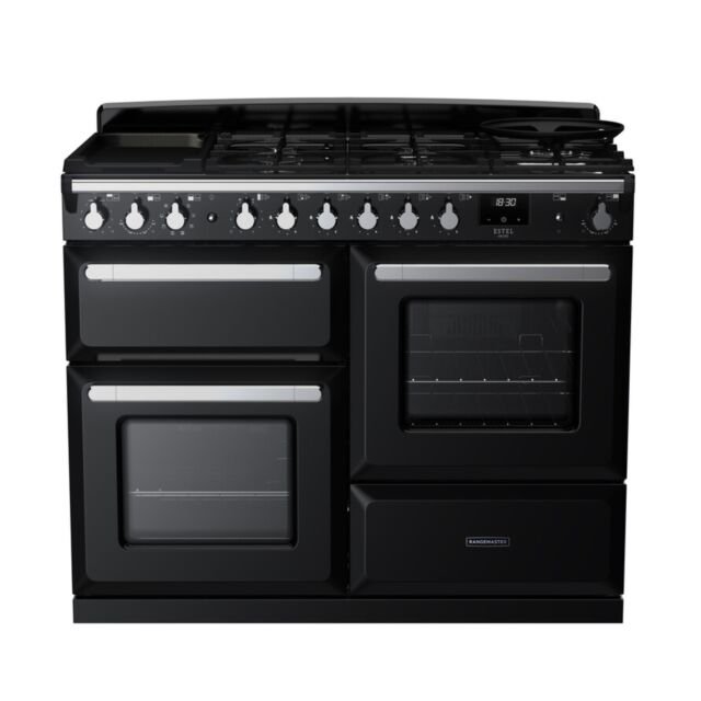 Rangemaster ESDLO110DFPGBL/CM1 15146 ESTEL DLX OC 110 DF GLSS BLCK CM GB/IE