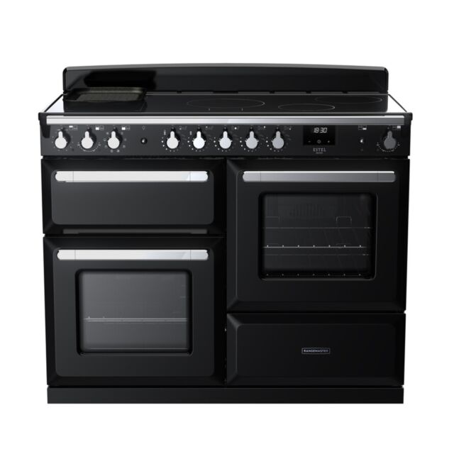 Rangemaster ESDLO110EIPGBL/CM1 15197 ESTEL DLX OC 110 EI GLSS BLCK CM GB/IE