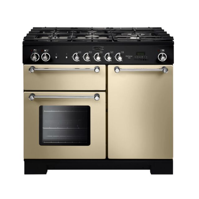 Rangemaster KCH100DFFCR/C 98800 KITCHENER 100 DF CREAM CHROME