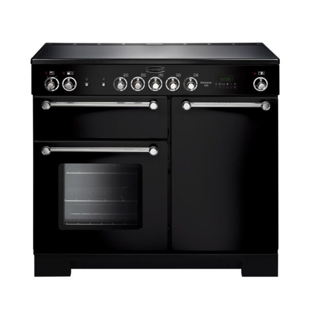 Rangemaster KCH100ECBL/C 112820 KITCHENER 100 CER. BLACK CHROME