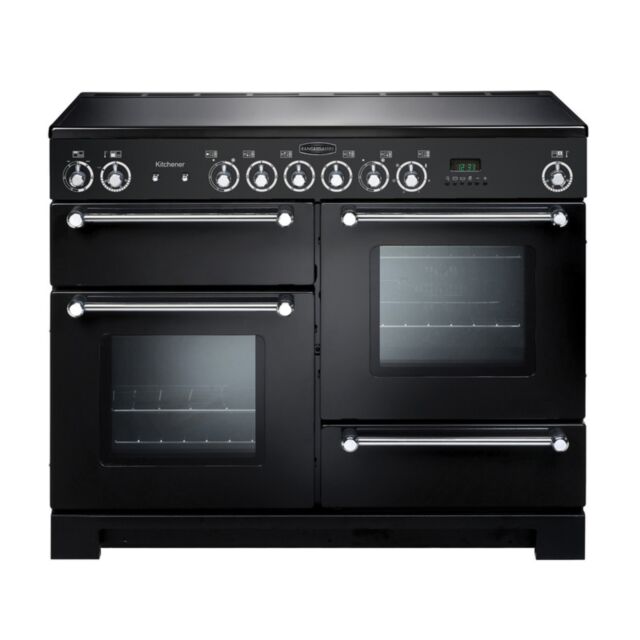 Rangemaster KCH110ECBL/C 78860 KITCHENER 110 CER. BLACK CHROME