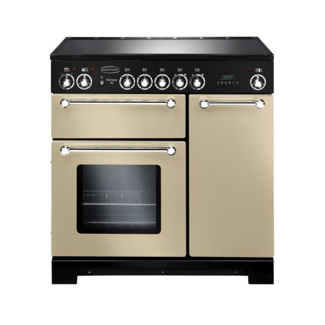 Rangemaster KCH90ECCR/C 79280 KITCHENER 90 CER. CREAM CHROME