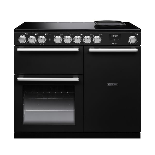 Rangemaster NEX100EIPCBL/CM1 16403 NEXUS LUX 100 EI CHRCL BLK CM GB/IE