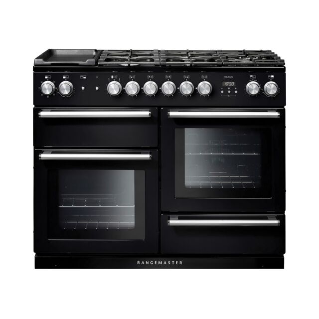 Rangemaster NEX110DFFBL/C 104850 NEXUS 110 DF BLACK CHROME