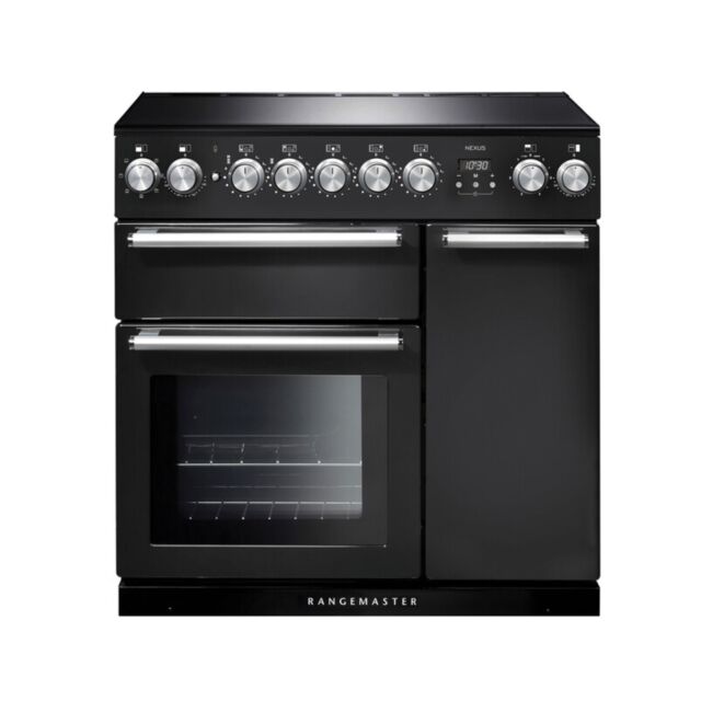 Rangemaster NEX90EICB/C 125660 NEXUS 90 IND. CHARCOAL BLACK CHROME