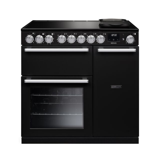 Rangemaster NEX90EIPGBL/CM1 16367 NEXUS LUX 90 EI GLSS BLK CM GB/IE