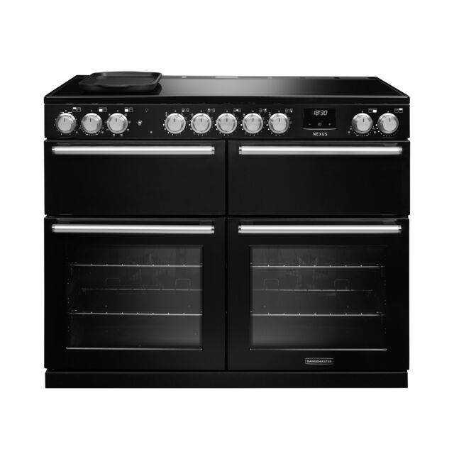 Rangemaster NEXB110EIPCBL/CM1 16480 NEXUS LUX BC 110 EI CHRCL BLK CM GB/IE