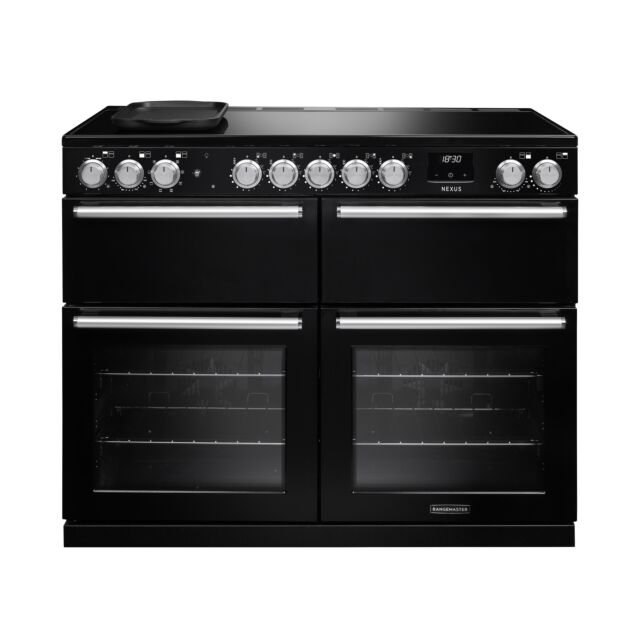 Rangemaster NEXB110EIPGBL/CM1 16479 NEXUS LUX BC 110 EI GLSS BLK CM GB/IE