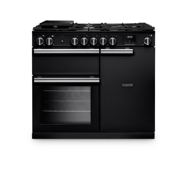 Rangemaster PR100DFPCBL/CM1 19912 NEW PROFESS 100 DF CHRCL BLK CM GB/IE