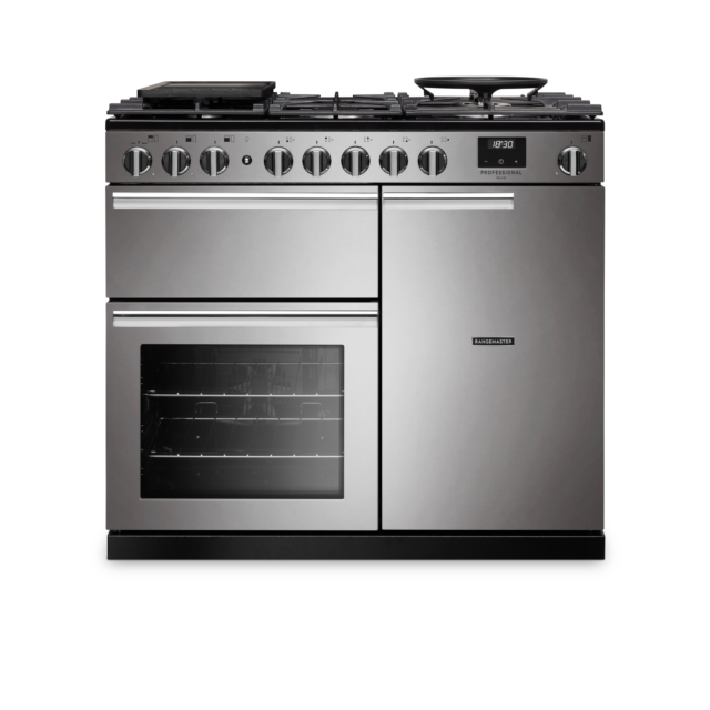 Rangemaster PRDL100DFPCBL/CM1 15539 NEW PROFESS DLX 100 DF CHRCL BLK CM GB/IE