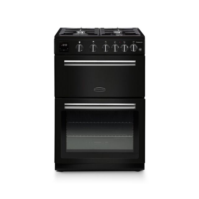 Rangemaster PROPL60NGFBL/C 128150 PROFESSIONAL PLUS 60 NG BLACK/CHROME
