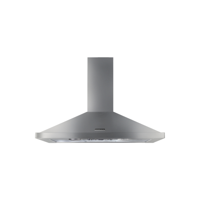 Rangemaster RHDC110SS/C 134550 110CM RM CHIMNEY HOOD S.STEEL/ CHROME BADGE