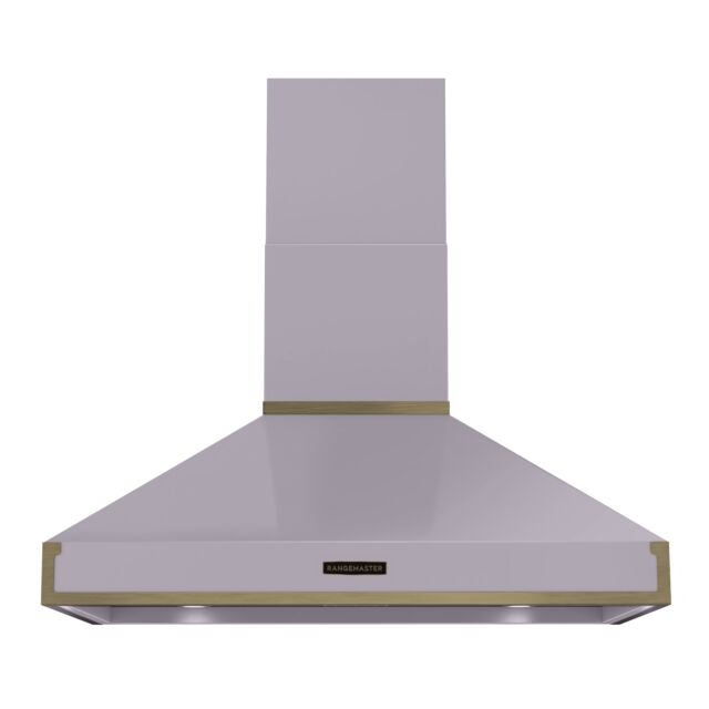Rangemaster RPREHD100PHTH/AB1 Prestige Hood 100cm Heather / A.Brass
