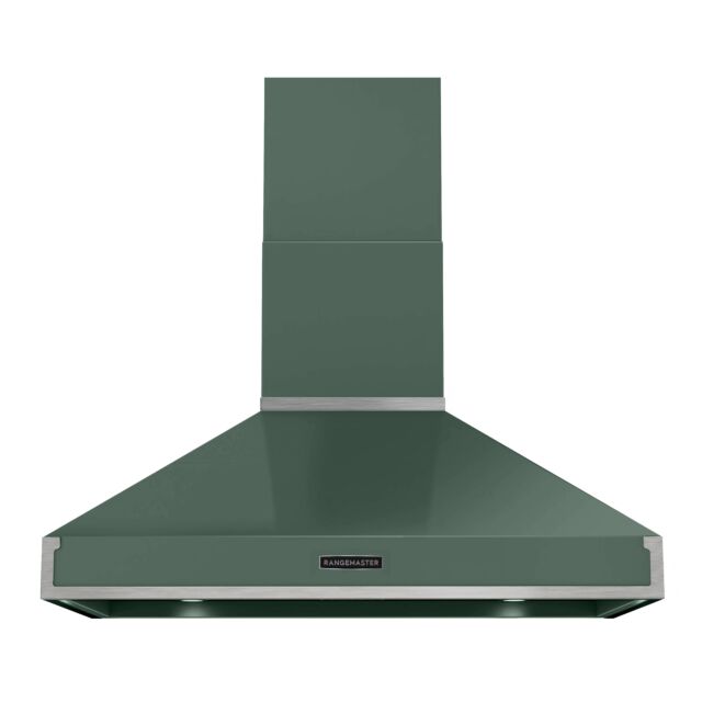 Rangemaster RPREHD100PMGR/CM1 Prestige Hood 100cm Mnrl Grn / Chrome