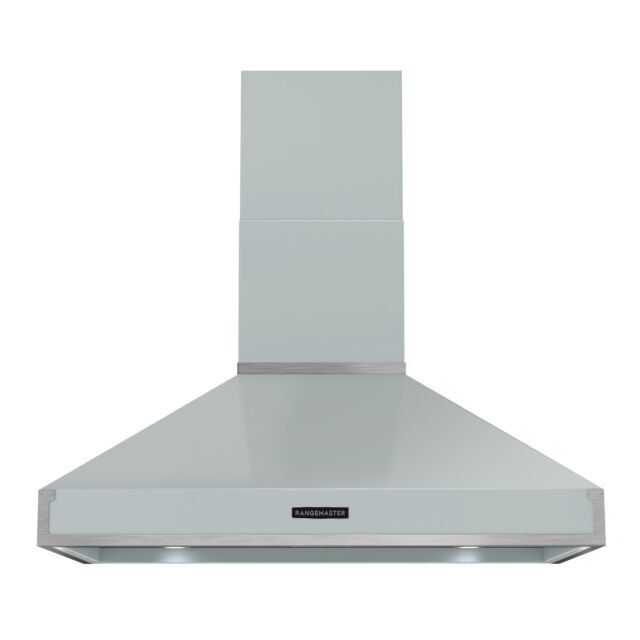 Rangemaster RPREHD100PMSB/CM1 Prestige Hood 100cm Misty Blue /Chrome