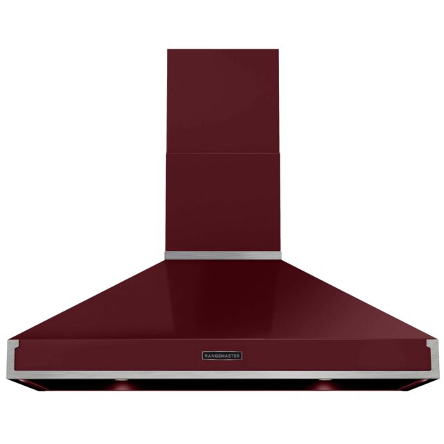 Rangemaster RPREHD110PBOR/CM1 Prestige Hood 110cm Bordeux / Chrome