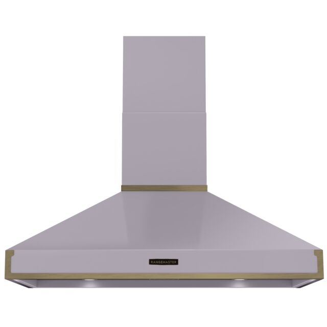 Rangemaster RPREHD110PHTH/AB1 Prestige Hood 110cm Heather / A.Brass