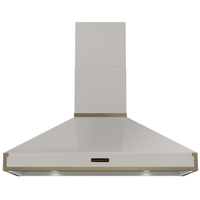 Rangemaster RPREHD110PIVY/AB1 Prestige Hood 110cm Ivory / A.Brass