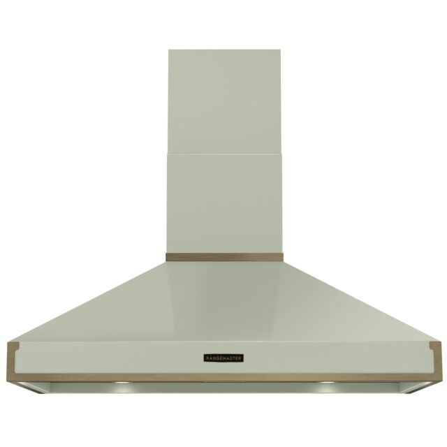 Rangemaster RPREHD110PMNT/AB1 Prestige Hood 110cm Mint / A.Brass