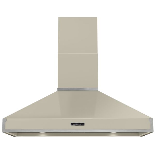 Rangemaster RPREHD110PPCR/CM1 Prestige Hood 110cm Pale Cream /Chrome