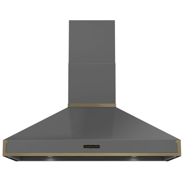 Rangemaster RPREHD110PSLT/AB1 Prestige Hood 110cm Slate / A.Brass
