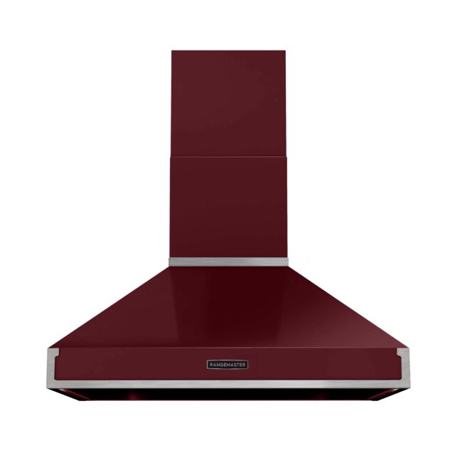 Rangemaster RPREHD90PBOR/CM1 Prestige Hood 90cm Bordeux / Chrome